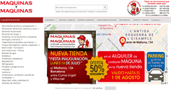 Desktop Screenshot of maquinas-maquinas.com